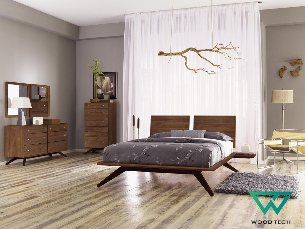 Các mẫu giường gỗ óc chó đẹp gia đình nào cũng cần có Các mẫu giường gỗ óc chó đẹp gia đình nào cũng cần có