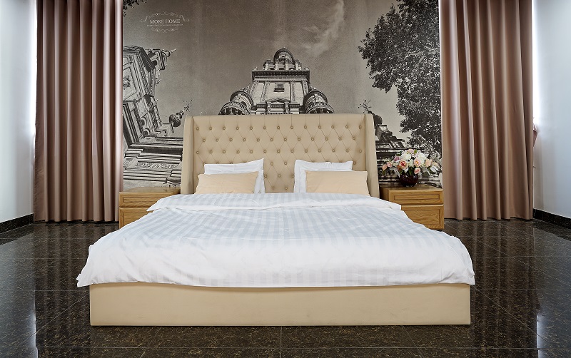 Mẫu thiết kế giường ngủ hiện đại cao cấp mang đến vẻ đẹp sang trọng cho phòng ngủ gia đình bạn