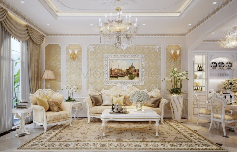 Mẫu sofa gỗ tự nhiên nhập khẩu phun sơn cao cấp, từng đường nét chạm khắc nhẹ nhàng trên tay vịn hay chân ghế đều trở nên vô cùng cuốn hút khó tả Mẫu sofa gỗ tự nhiên, gỗ óc chó đẹp