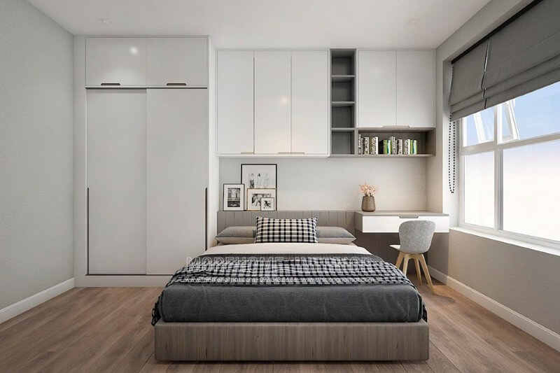 Giường ngủ chung cư hiện đại Giường ngủ chung cư hiện đại