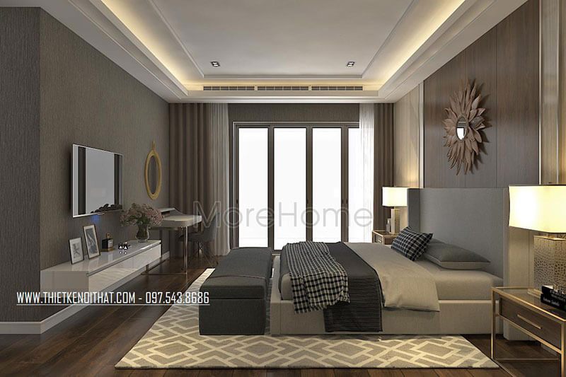 của bạn Mẫu giường ngủ gỗ bệt bọc vải hiện đại sẽ làm cho phòng ngủ của bạn trở nên đẹp hơn.